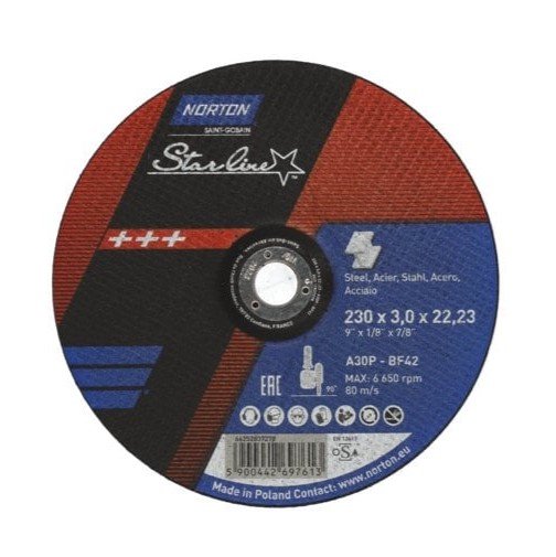 NORTON Starline Kesici Taş 230mm x 3,0mm